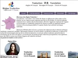 Sites similar to regine-traduction.com