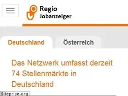 Sites similar to regio-jobanzeiger.de