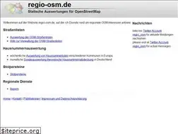 Sites similar to regio-osm.de