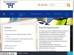 Sites similar to regioburgemeesters.nl