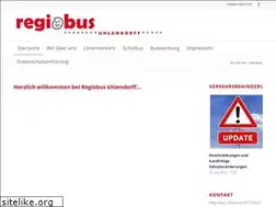 Sites similar to regiobus-uhlendorff.de