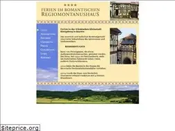 Sites similar to regiomontanushaus.de