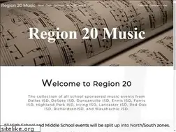 Sites similar to region20music.com