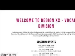 Sites similar to region20vocal.org
