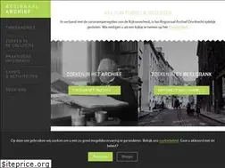 Sites similar to regionaalarchiefdordrecht.nl