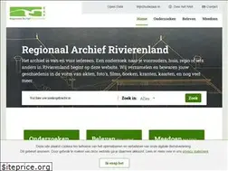 Sites similar to regionaalarchiefrivierenland.nl