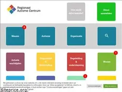 Sites similar to regionaalautismecentrum.nl