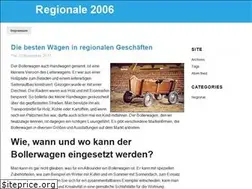 Sites similar to regionale2006.de