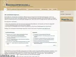 Sites similar to regionalentwicklung.de
