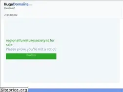 Sites similar to regionalfurnituresociety.com