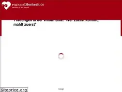 Sites similar to regionalhochzeit.de