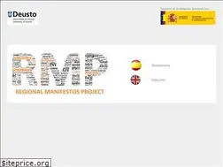 Sites similar to regionalmanifestosproject.com