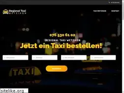 Sites similar to regionaltaxiwetzikon.ch