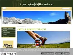 Sites similar to regionhochschwab.at