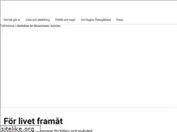 Sites similar to regionostergotland.se