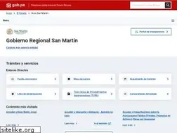 Sites similar to regionsanmartin.gob.pe