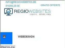 Sites similar to regiowebsites.be