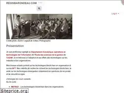Sites similar to regisbarondeau.com