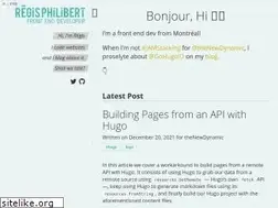 Sites similar to regisphilibert.com