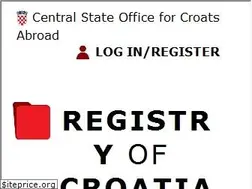 Sites similar to registarhrvataizvanhrvatske.hr