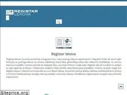 Sites similar to registarlekova.rs