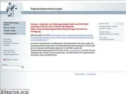 Sites similar to register-bekanntmachungen.de