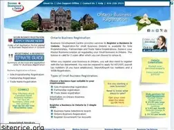 Sites similar to registerbusinessinontario.com