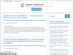 Sites similar to registercomplaints.in