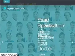 Sites similar to registerdoctor.com