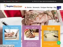 Sites similar to registermarriage.in