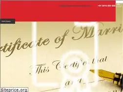 Sites similar to registermymarriage.com