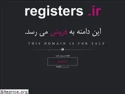 Sites similar to registers.ir