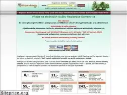 Sites similar to registrace-domeny.cz