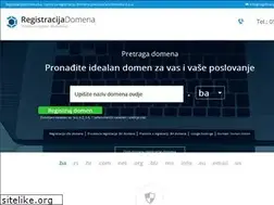 Sites similar to registracijadomena.ba