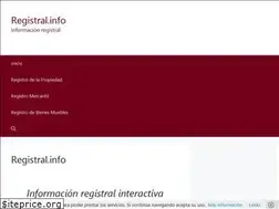 Sites similar to registral.info
