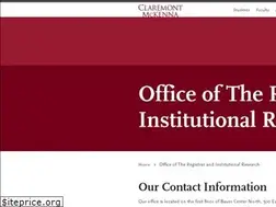 Sites similar to registrar.claremontmckenna.edu