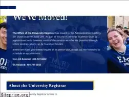 Sites similar to registrar.emory.edu