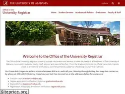 Sites similar to registrar.ua.edu