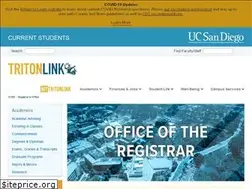 Sites similar to registrar.ucsd.edu