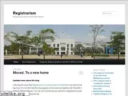 Sites similar to registrarism.wordpress.com
