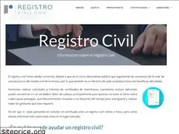 Sites similar to registro-civil.com