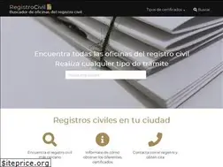 Sites similar to registro-civil.net