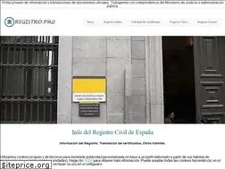 Sites similar to registro.pro