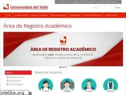 Sites similar to registro.univalle.edu.co