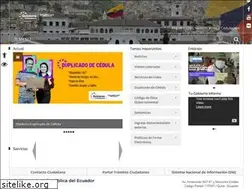 Sites similar to registrocivil.gob.ec