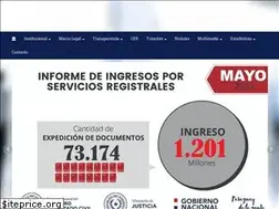 Sites similar to registrocivil.gov.py