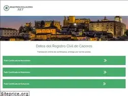 Sites similar to registrocivilcaceres.net