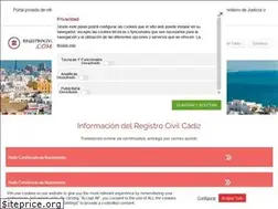 Sites similar to registrocivilcadiz.com