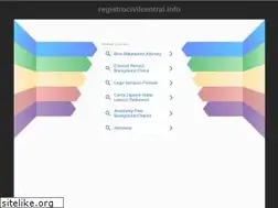 Sites similar to registrocivilcentral.info