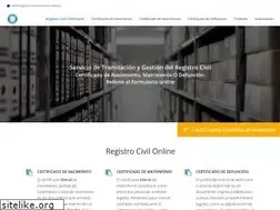 Sites similar to registrocivilcentralcertificado.es